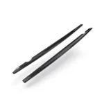 OEM Style carbon fibre side skirts for VW Golf R MK8 2021+ lightweight gloss-finish OEM-fit aerodynamic side skirt extensions upgrade