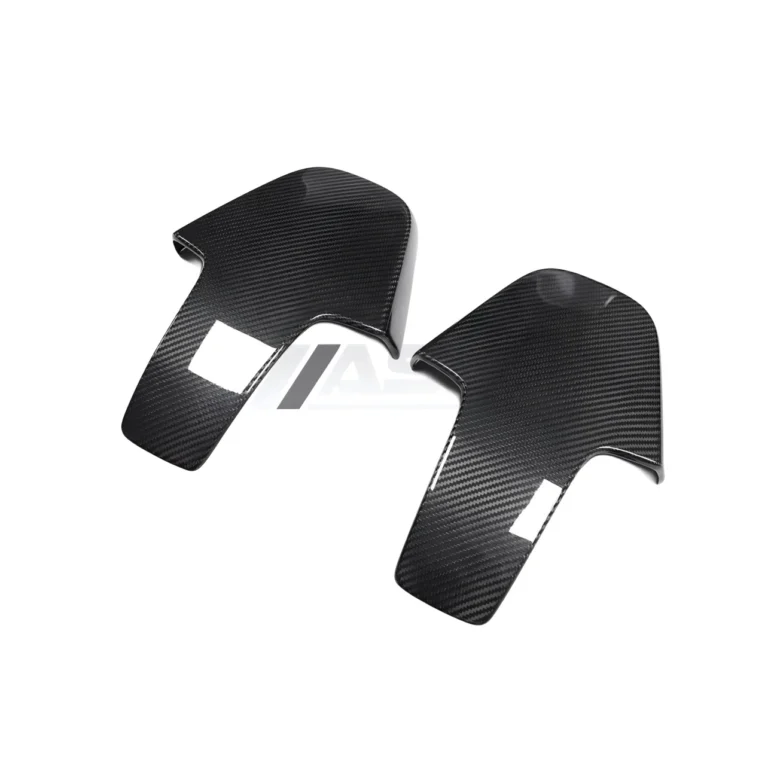 Pre-preg carbon fibre seat back covers for BMW F9X and G8X Series