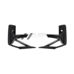 Pre-preg carbon fibre front bumper trims for BMW X3M F97 and X4M F98 LCI lightweight gloss-finish OEM-fit carbon air intake surround upgrade