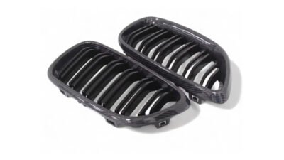 Bmw M2 / 2 Series F87 / F22 Carbon Fibre Front Double Kidney Grilles Bmw M2 / 2 Series F87 / F22 Carbon Fibre Front Double Kidney Grilles
