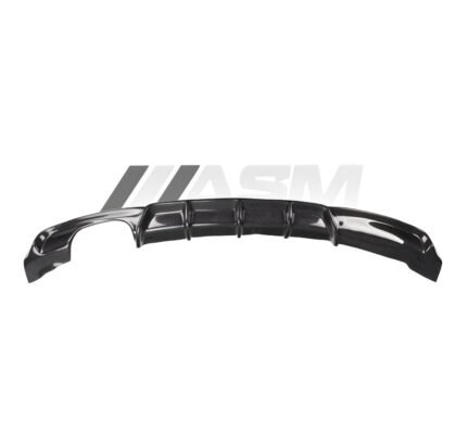 BMW F30/F31 3 SERIES CARBON FIBRE DIFFUSER MP STYLE SINGLE EXHAUST