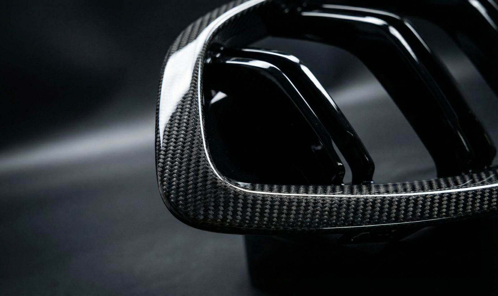 Bmw M8 F91 F92 F93 Pre-Preg Carbon Fibre Front Double Kidney Grille