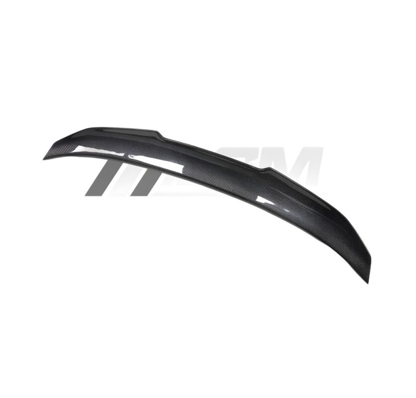 PS Style carbon fibre rear spoiler for Audi A5 and S5 B9 lightweight gloss-finish OEM-fit trunk lip aerodynamic upgrade