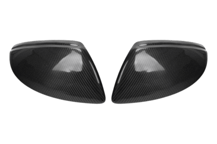 OEM-style carbon fibre mirror covers for Audi A7 C8, S7, and RS7