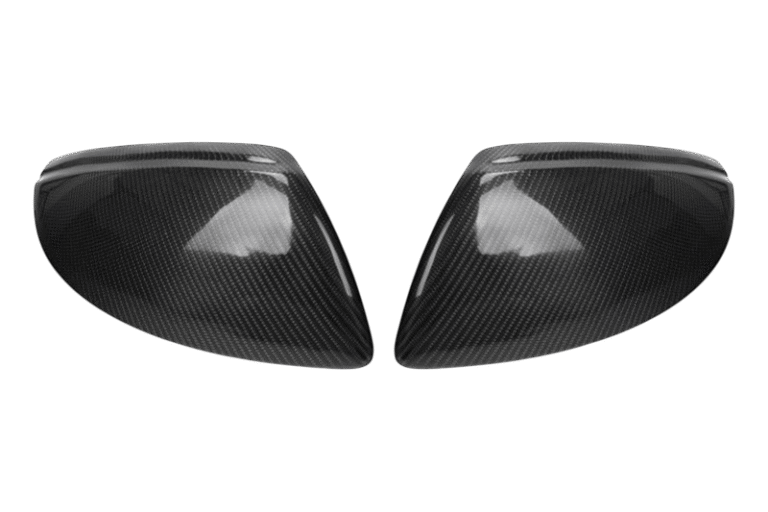 OEM-style carbon fibre mirror covers for Audi A7 C8, S7, and RS7