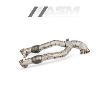 Performance front downpipe for Audi RS3 8V Saloon (2017+) stainless steel sport cats and de-cat versions for maximum exhaust flow and power gains