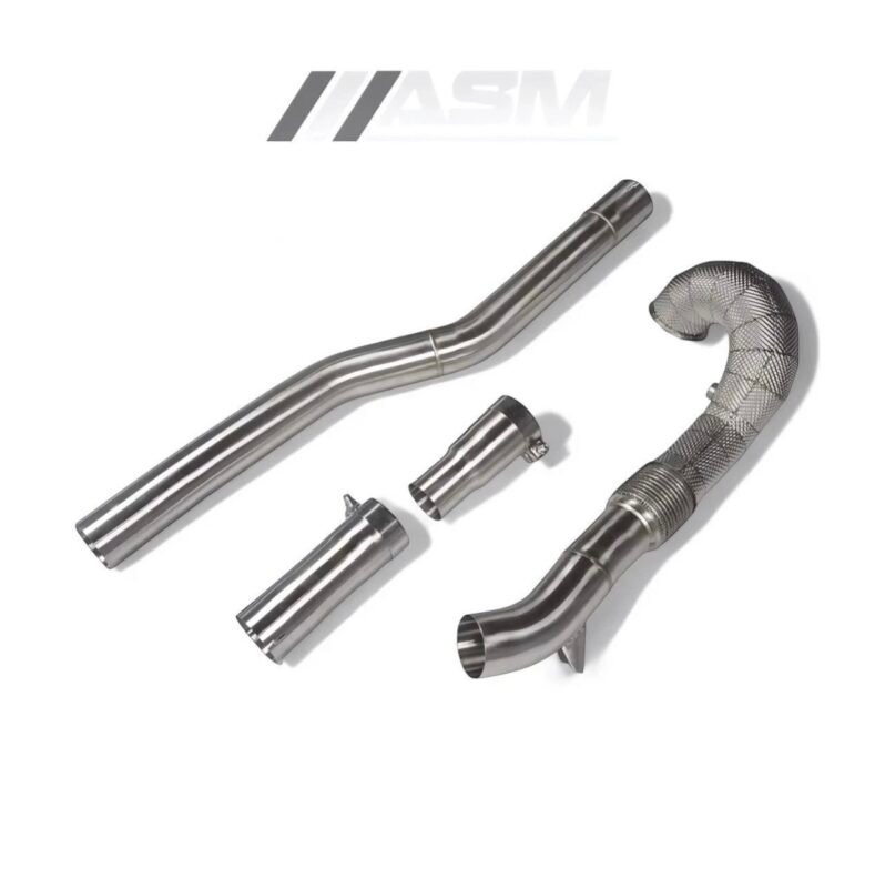 Performance front downpipes for Audi S3 8V Saloon (2013–2018) stainless steel sport cats and de-cat options for enhanced exhaust flow