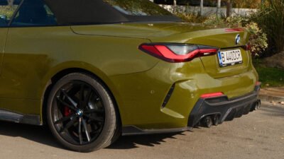 Bmw 4 Series G22 / G23 / G26 Carbon Fibre Rear Diffuser V-Style