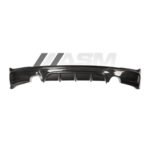 M Style carbon fibre rear diffuser for BMW 2 Series F22 and F23 lightweight gloss-finish OEM-fit aerodynamic rear bumper diffuser upgrade