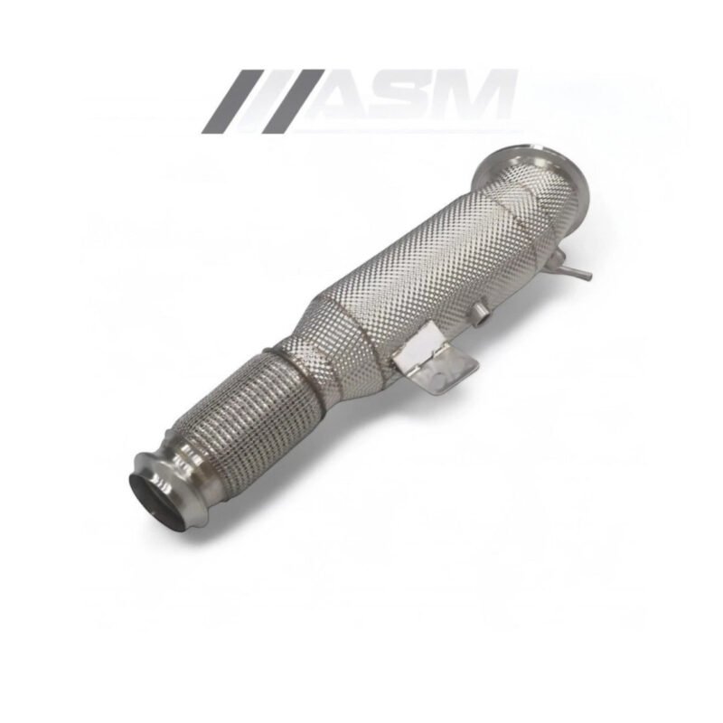 Front downpipes for BMW 840i with B58 engine – sport cat and decat performance options