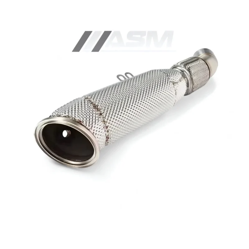 Front downpipes for BMW F20 / F21 M140i with B58 engine – sport cat and decat performance upgrade