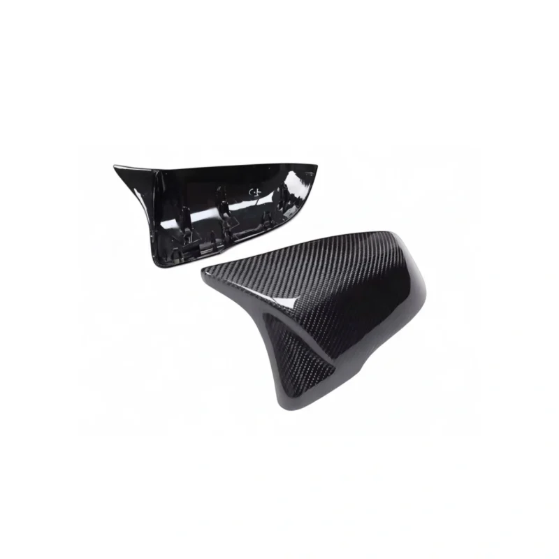 Replacement carbon fibre mirror covers for BMW F40 1 Series and F44 2 Series