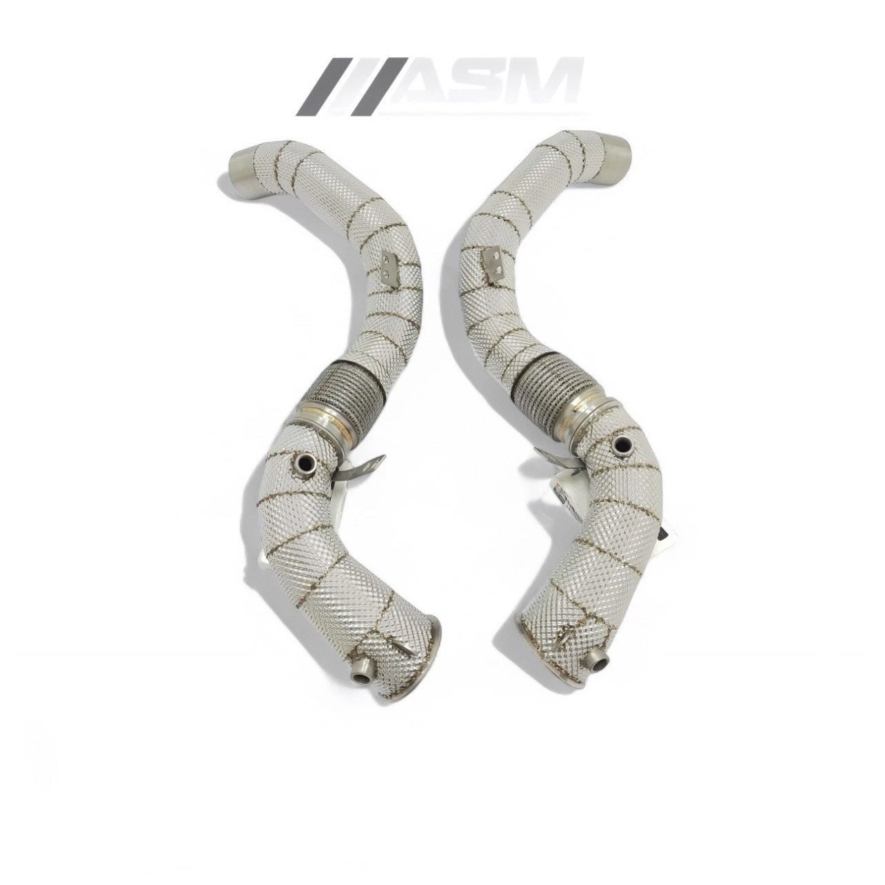 bmw-f90-m5-front-downpipes-sport-cat-decat-s63 Front downpipes for BMW F90 M5 with S63 engine – sport cat and decat performance upgrade