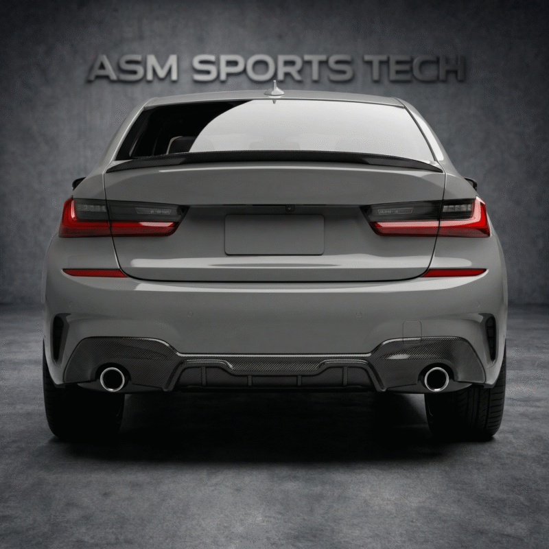bmw-g20-g21-carbon-fibre-diffuser-mp-style-dual-exhaust-installed