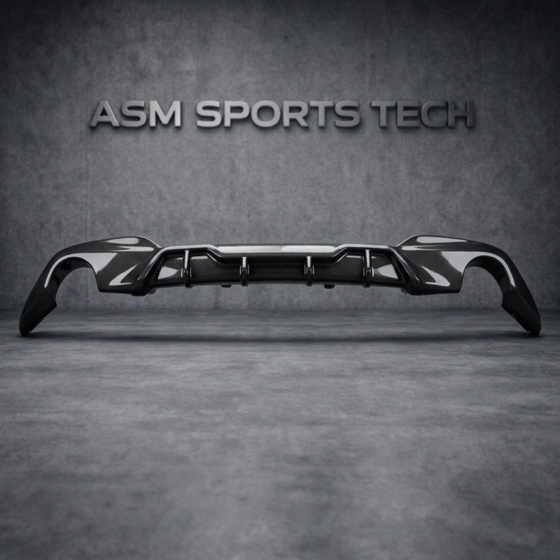 MP Style carbon fibre rear diffuser for BMW G20 and G21 3 Series