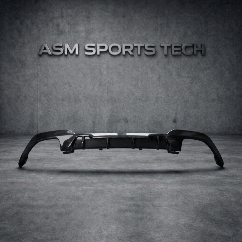 MP Style carbon fibre rear diffuser for BMW G20 and G21 3 Series