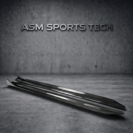 V Style carbon fibre side skirts for BMW G20 and G21 3 Series