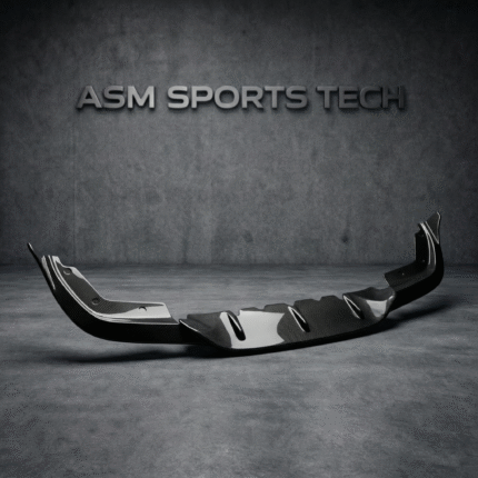 V Style carbon fibre front splitter lip for BMW G20 and G21 3 Series gloss-finish OEM-fit aerodynamic front lip spoiler upgrade