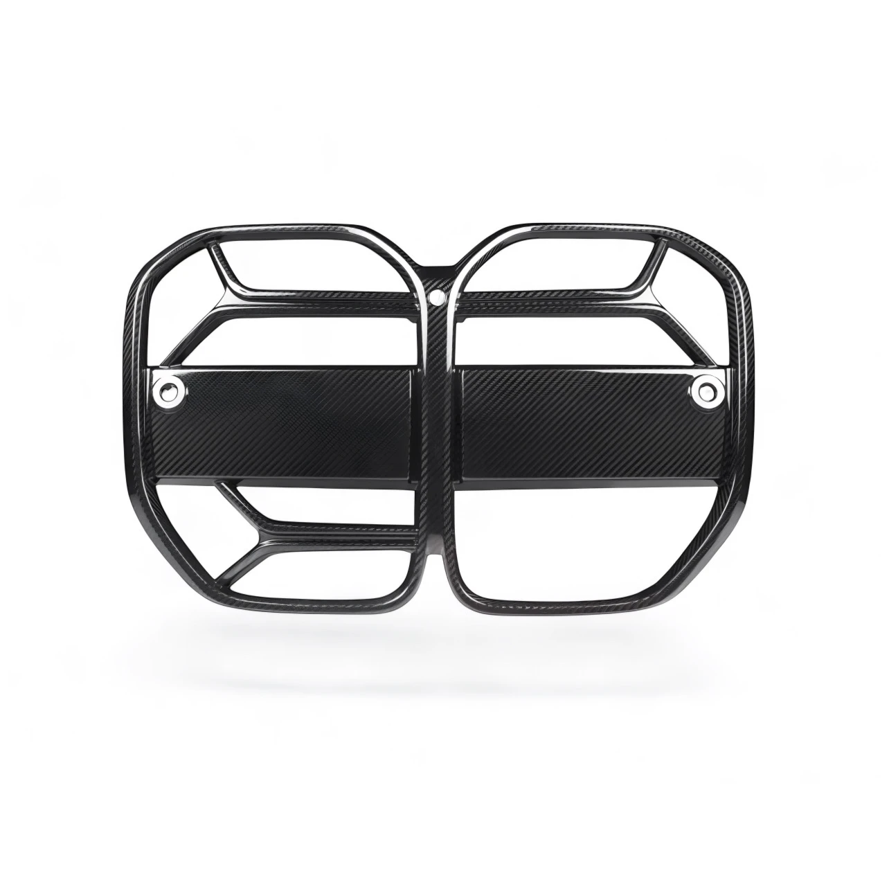 bmw-g22-g23-g26-carbon-front-grille-csl-style-product-view CSL Style pre-preg carbon fibre front grille for BMW G22 and G23 4 Series with ACC