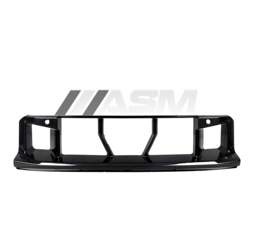 Dry pre-preg carbon fibre front bumper trim for BMW M2 G87