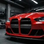 bmw-m3-g80-g81-carbon-fibre-gt-style-grille-angle-view-installed