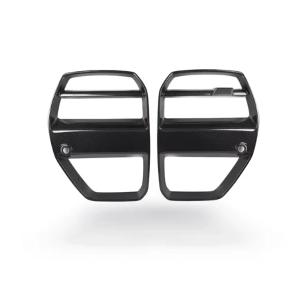 GT Style dry carbon fibre front grille for BMW M4 G82 and G83 ultra-lightweight OEM-fit aerodynamic front grille with motorsport-inspired design