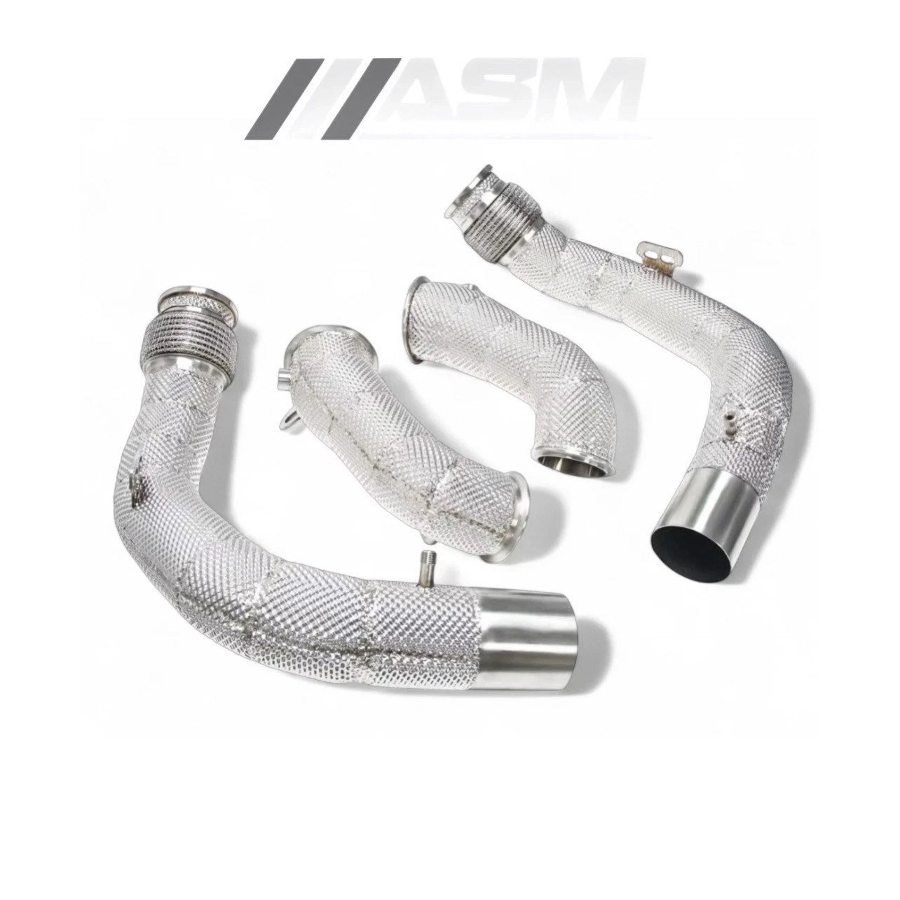 bmw-m8-f91-f92-f93-front-downpipes-sport-cat-decat-s63 Front downpipes for BMW M8 F91/F92/F93 with 4.4 V8 S63 engine – sport cat and decat performance upgrade