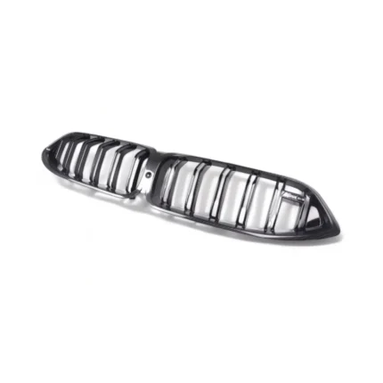 Pre-preg carbon fibre front double kidney grille for BMW M8 gloss-finish lightweight carbon grille upgrade