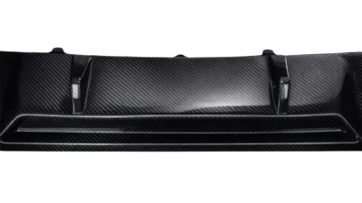 Straight View Of A Carbon Diffuser For Bmw X3 G01 M-Sport
