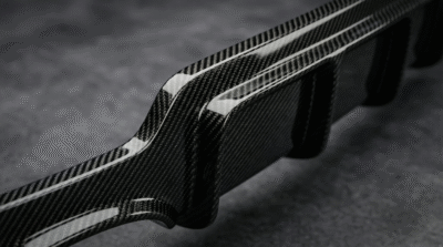 Bmw F32/F33/F36 4 Series Carbon Fibre Rear Diffuser Mp Style Quad Exhaust