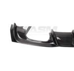 BMW F30/F31 3 SERIES CARBON FIBRE DIFFUSER QUAD EXHAUST WITH LED