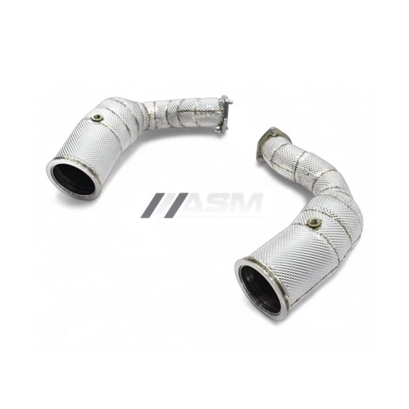 Front downpipes for Lamborghini Urus 2019+ – sports cat and decat version, 4.0 V8 Biturbo