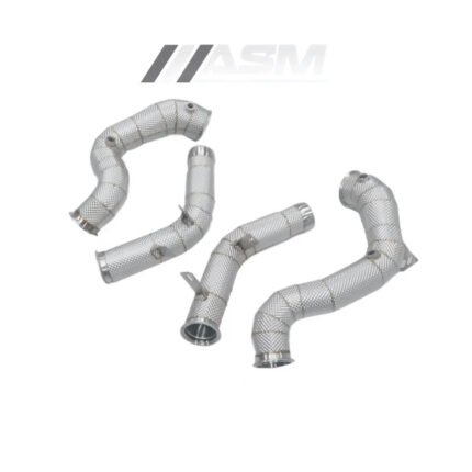 Front downpipes for Mercedes C63/C63S AMG W205 – sports cat and decat version