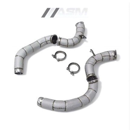 Front downpipes for Mercedes E63/E63S AMG W213 (2016+) – sports cat and decat version