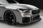 asm sports tech dry carbon fibre front splitter side view