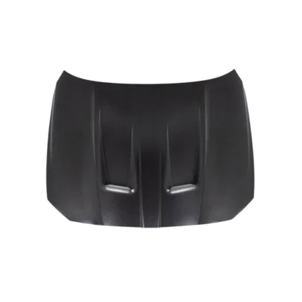 BMW G80 G81 M3 / G82 G83 M4 carbon fibre hood – rear top view showing aggressive vent design and dry carbon texture