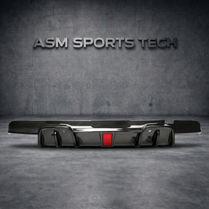 BMW X5M F95 Carbon Rear Diffuser – With Brake Light
