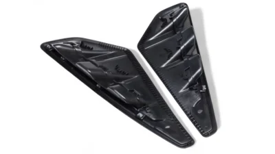 Bmw X5M F95 Carbon Fibre Side Fenders - M-Performance Fender Vents Bmw X5M F95 Gloss Carbon Fibre Air Duct Wing Covers – Inner Structural Layout Showing Clip Positions And Oem Fitment Design