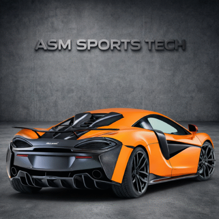 Forged carbon fibre rear wing for McLaren 570S / 570GT – ASM Performance lightweight aero upgrade