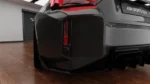 BMW G87 M2 carbon rear diffuser side profile showing lower rear aero integration with OEM+ fitment