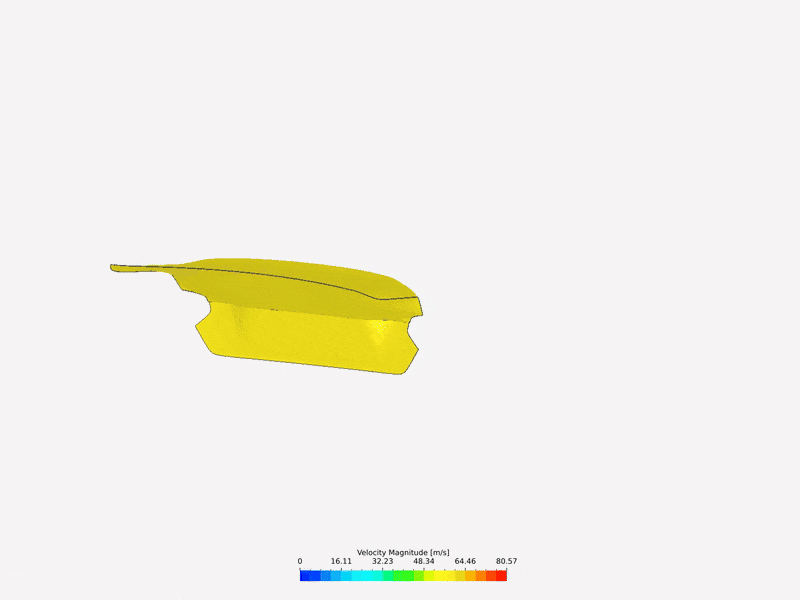 Cfd Visualization Of ASM Sports Tech Carbon Spoiler Airflow