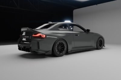 Asm Bmw G87 M2 Carbon Kit - The Ultimate Machine Redefined Bmw G87 M2 Dry Carbon Fibre Rear Diffuser, Offering Premium Fitment And Aggressive Look