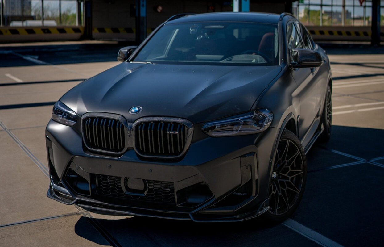 Bmw X4M Fitted With The Carbon Fibre Grille By ASM Sports Tech