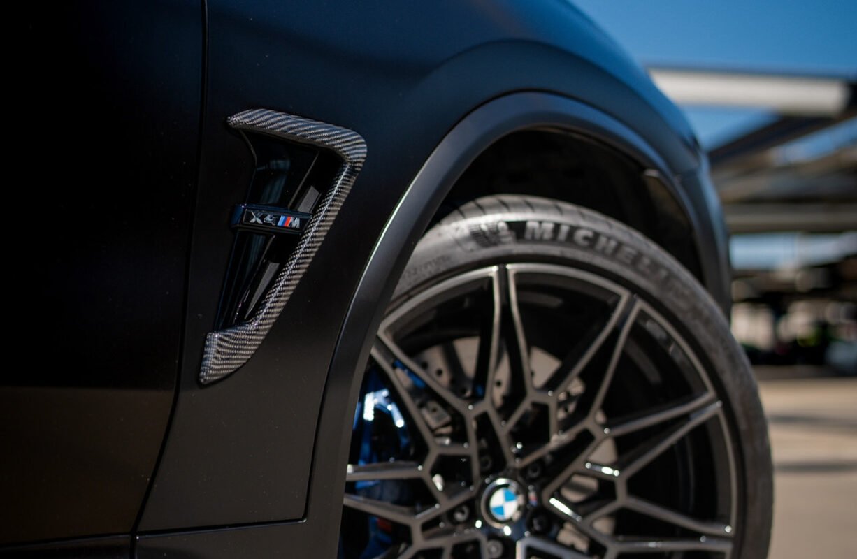 Carbon Fibre Side Fenders For X3M And X4M Fitted For Oem Style