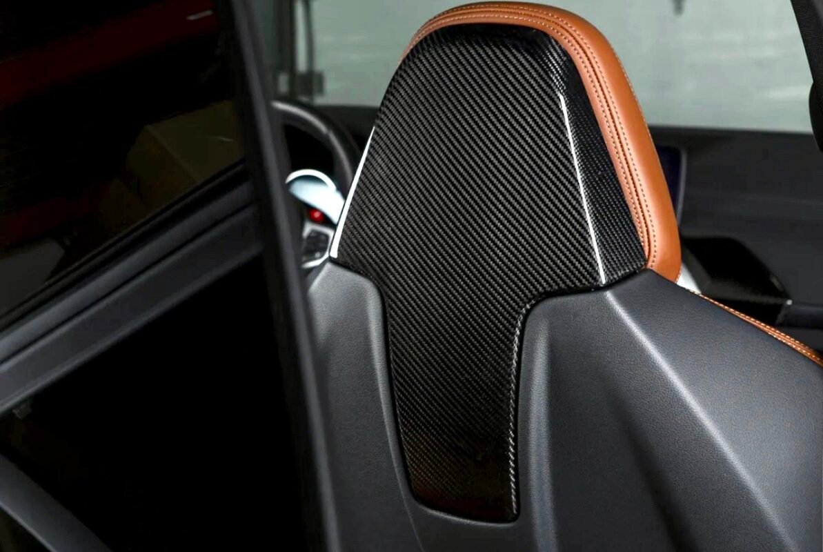 The X3M And X4M Dry Carbon Fibre Seats Back Covers For Interior Upgrades