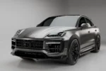 Porsche Cayenne Turbo GT Coupe full carbon fibre body kit by ASM Sports Tech showing complete luxury performance exterior upgrade