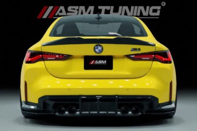 Carbon Fibre Ducktail Spoiler And Gt Wing For Bmw M3 G80 And M4 G82 – ASM Sports Tech Aero Upgrades With Cfd-Tested Rear Downforce