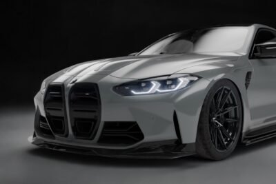 Diagram Showing How A Carbon Fibre Front Splitter Creates Downforce By Managing Airflow Under The Car – ASM Sports Tech Aerodynamic Upgrade