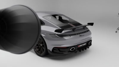 Porsche Cayenne Carbon Fibre Rear Wing Aerodynamic Beneftis