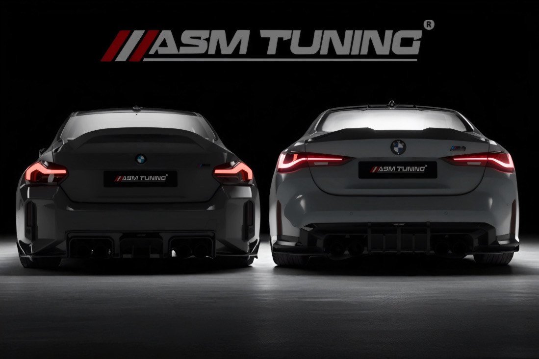 Top carbon fiber aero parts for BMW M Series 2025 – front splitters, spoilers, diffusers, and side skirts upgrades